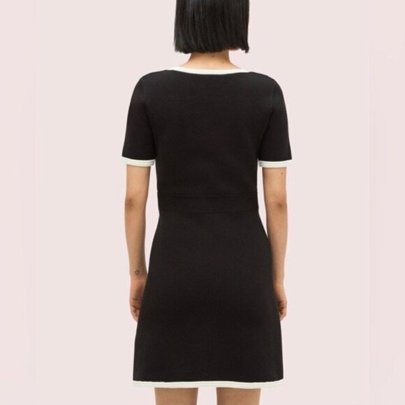 NWOT Kate Spade Sweater Dress Size XS New York Patch Pocket Knitted Mainline - Picture 2 of 2